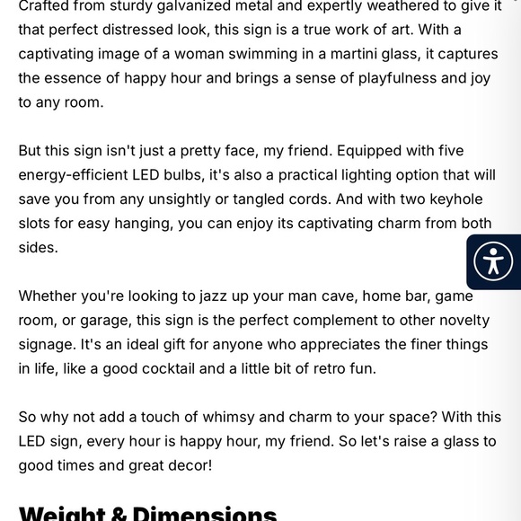 Happy Hour LED Sign - Picture 8 of 11